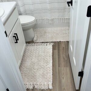 Bathroom Rug Mat Set of 2